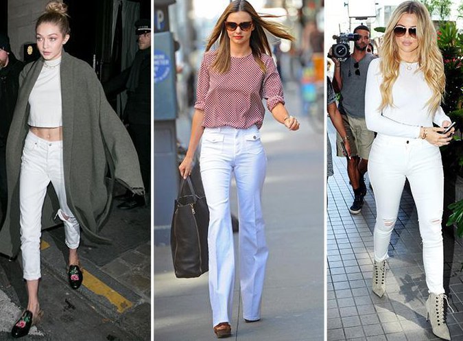 Styling White Pants & Jeans for Summer